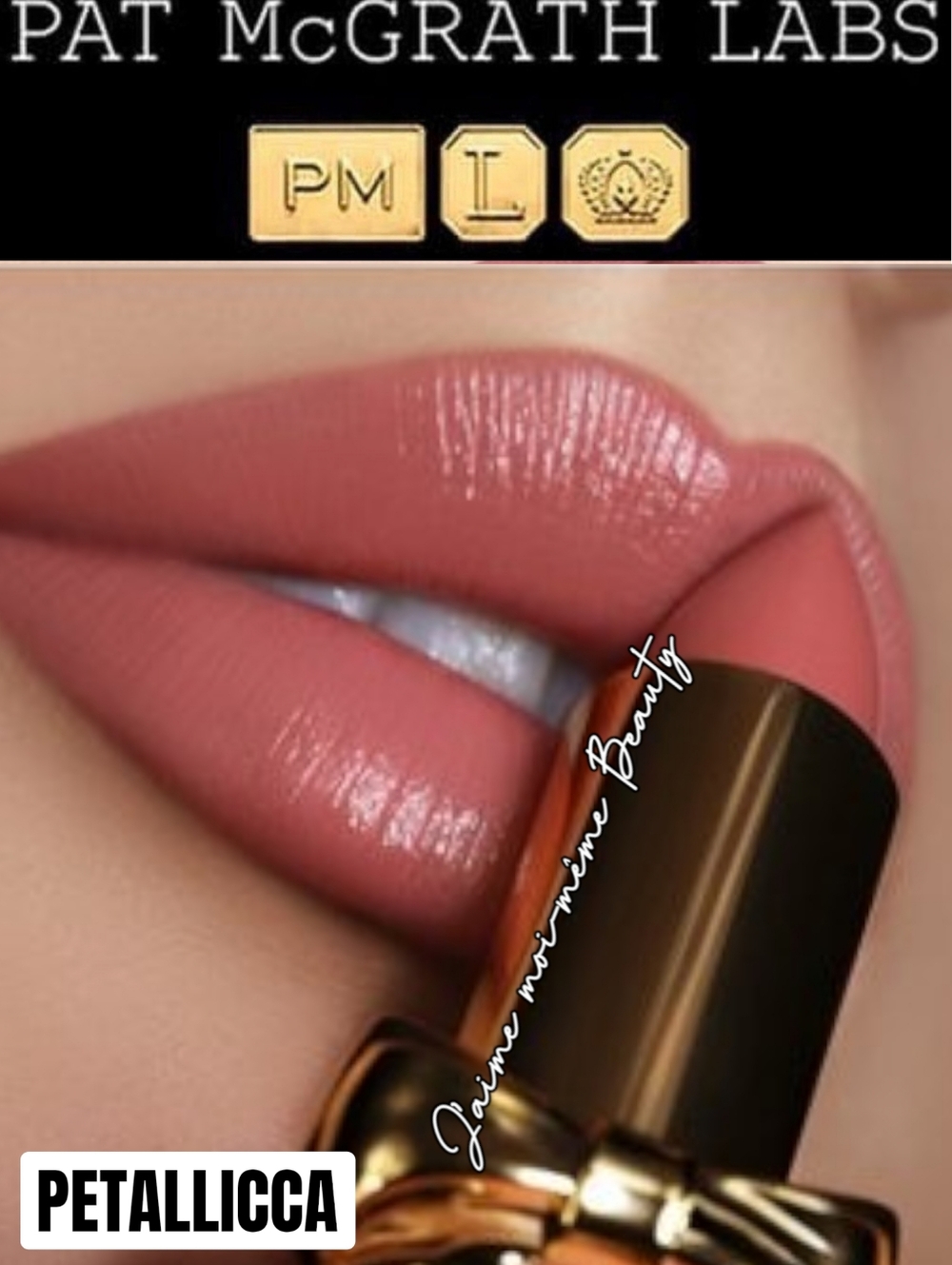 Pat Mcgrath Petallica Satin Lipstick- Bright Coral Pink